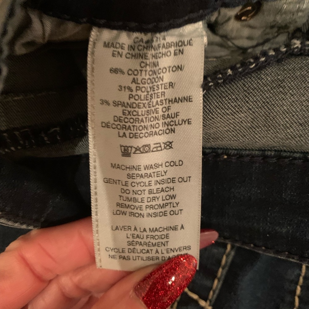 ๐TRUE RELIGION๐NWT! HALLE HIGH RISE SUPER SKINNY. - Picture 9 of 10